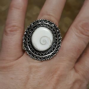 New Shiva Eye 925 Silver Ring.